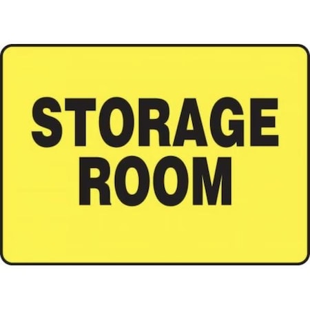 Accuform Storage Room, Plastic, 10 in x 14 in, Mounting Holes MADM931VP